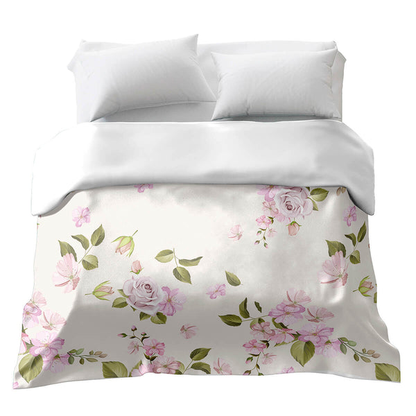 Therapiedecke mit Blumen Bezug